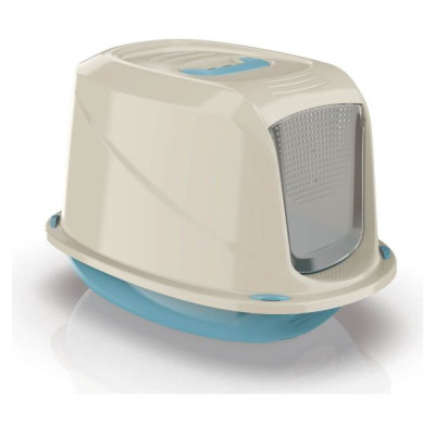 Georplast Slēgtā kaķu tualete ar filtru Galaxy Jumbo 57x39,5x38 cm, dažādas krāsas