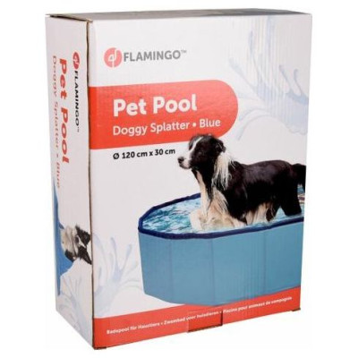 Flamingo baseins suņiem BLUE 120x30cm
