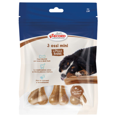 Record Papildbarība suņiem MINI Kauli 11 cm 3gb