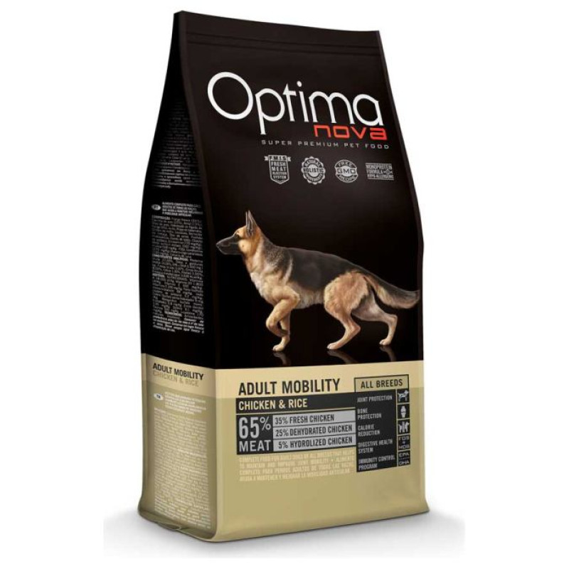 Optimanova Adult Mobility Chicken & Rice 12 kg