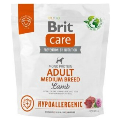 Brit Care HP Adult Medium Lamb&Rice 1 kg