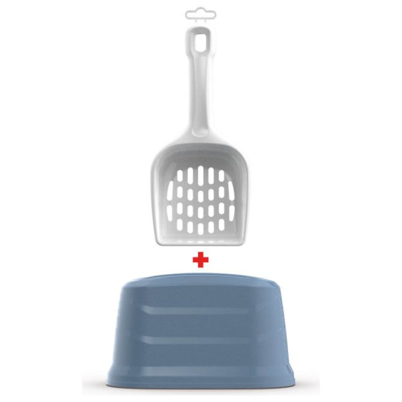 Georplast Lāpstiņu turētājs + lāpstiņa 21,5x12x28 h