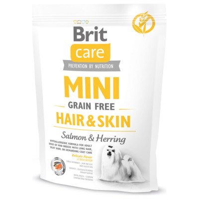 Brit Care Mini Hair & Skin 400 g