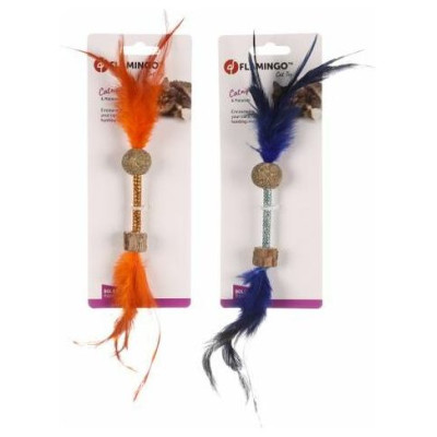 Flamingo rotaļlieta kaķiem Boleo Stick M 9 cm