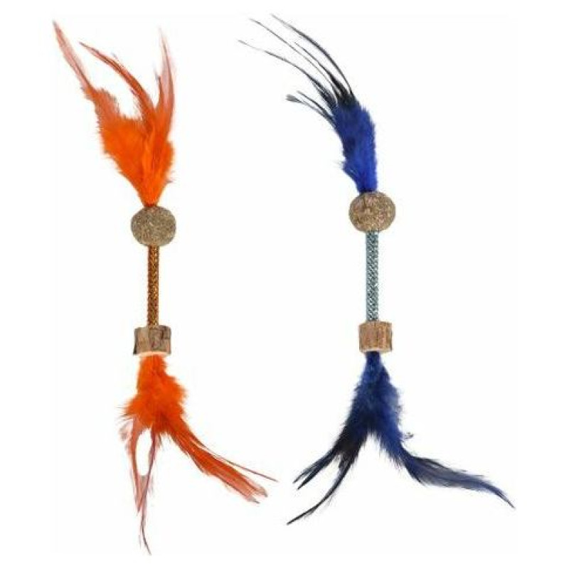 Flamingo rotaļlieta kaķiem Boleo Stick M 9 cm