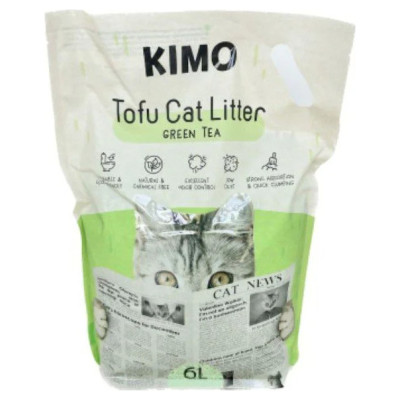 Kimo tofu pakai&scaron;i ar zaļās tējas ekstraktu 2,5 kg (6 L)