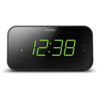 Philips radio pulkstenis, melns - TAR3306/12