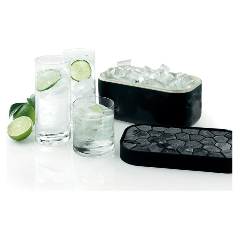Brabantia LEKUE ledus saldē&scaron;anas kastīte Ice box, black - 880247