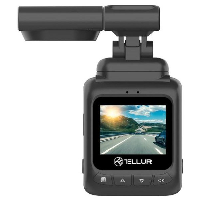 Tellur Dash Patrol DC2 FullHD 1080P, GPS Black