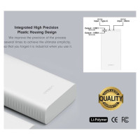 Orsen E39 Power Bank 20000mAh White