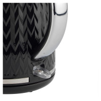 Petra PT3864BLKVDEEU10 Chevron Jug Kettle black