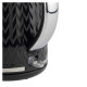 Petra PT3864BLKVDEEU10 Chevron Jug Kettle black