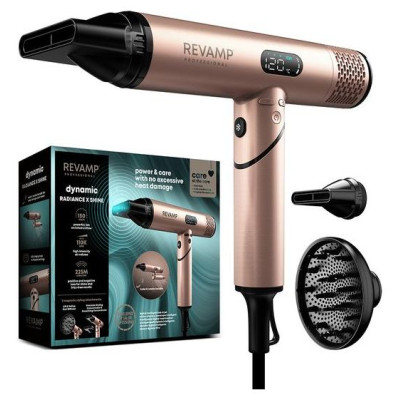 Revamp DR-6400GD-EU Dynamic Radiance x Shine Hair Dryer Gold