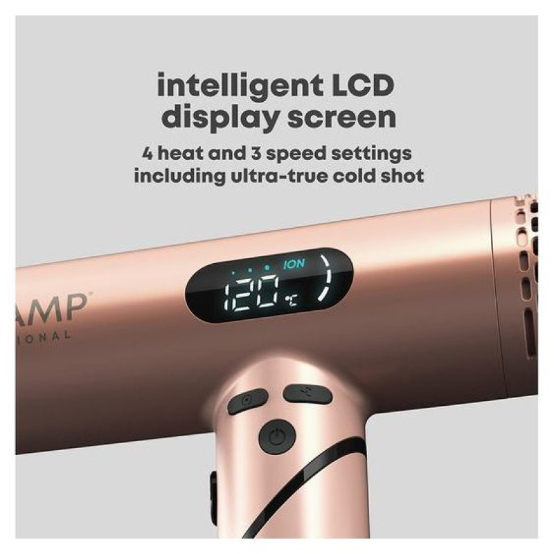 Revamp DR-6400GD-EU Dynamic Radiance x Shine Hair Dryer Gold