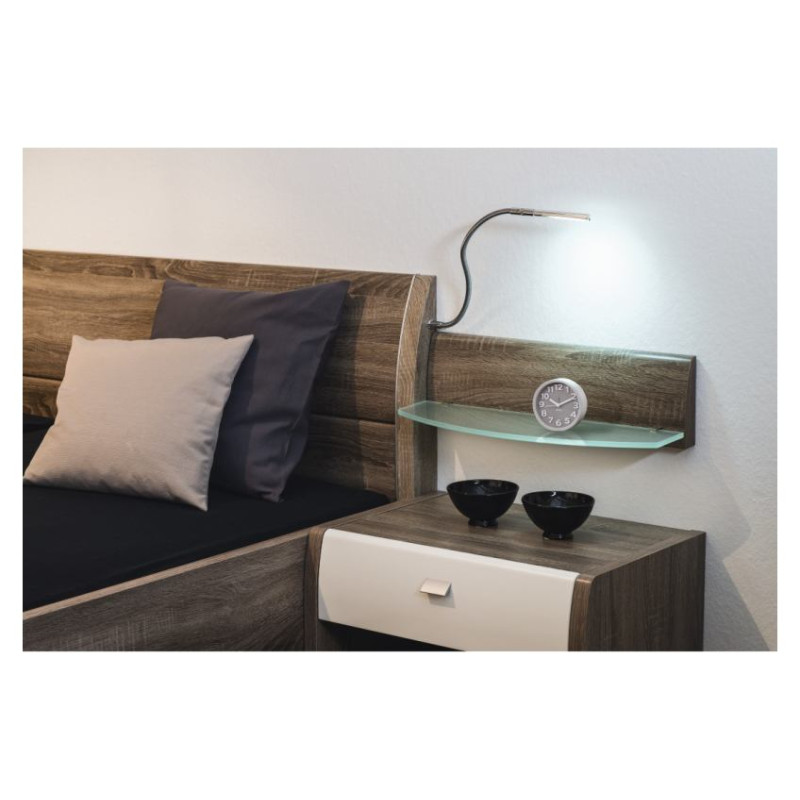 Hama 00186324 Retro Alarm Clock Grey