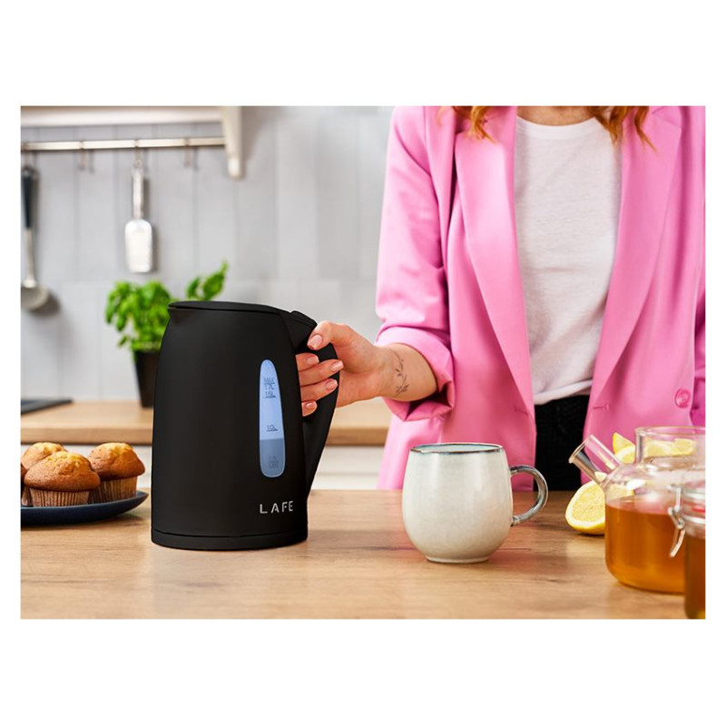Lafe 47458 Electric Kettle Essential Black 1.7L