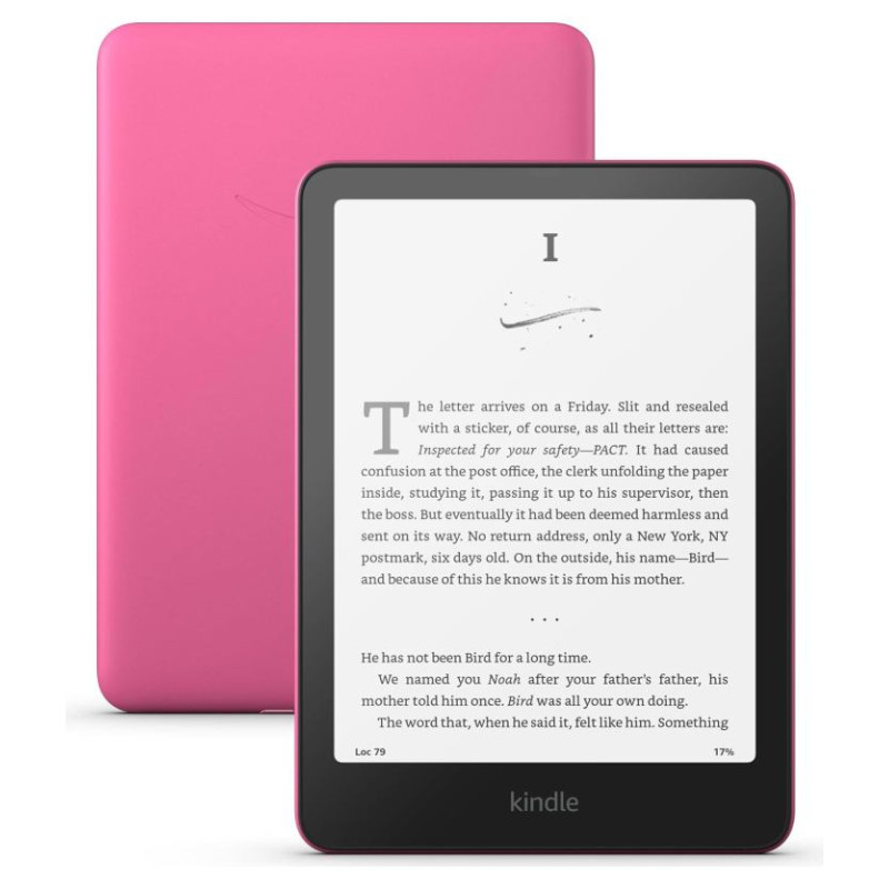 Amazon Kindle Paperwhite 12th Gen 16GB Wi-Fi Raspberry (2024)