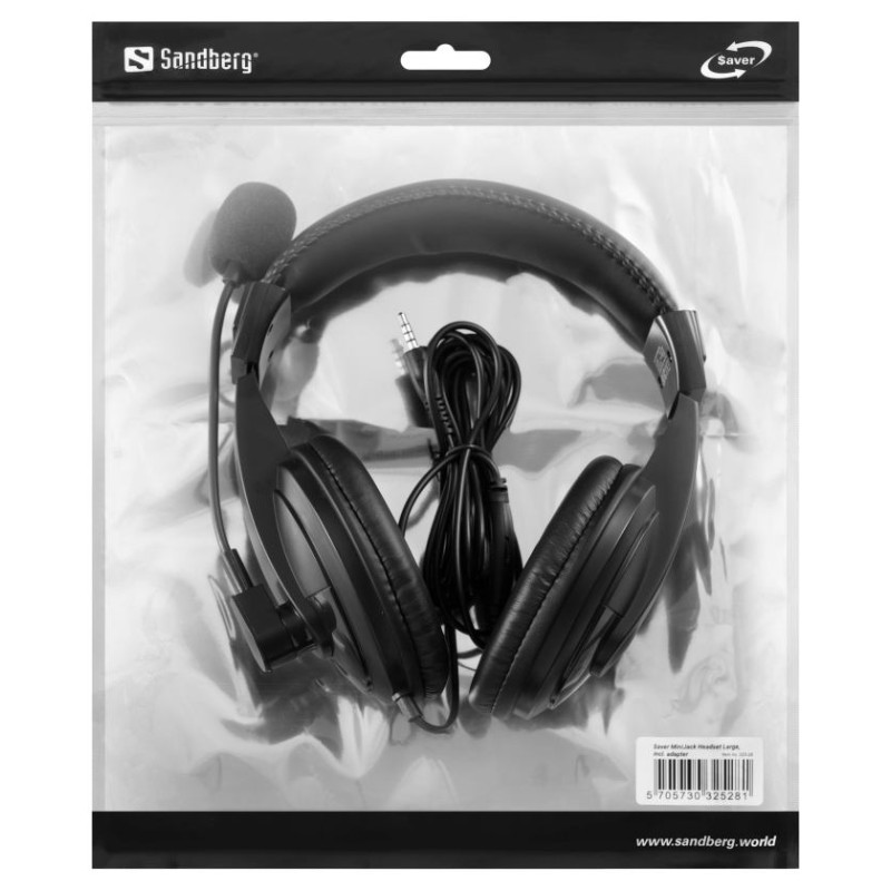 Sandberg 325-28 Saver MiniJack Headset Large