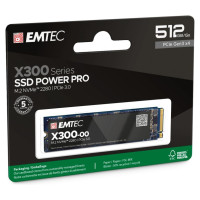 Emtec SSD M2 NVME X300 512GB Power Pro