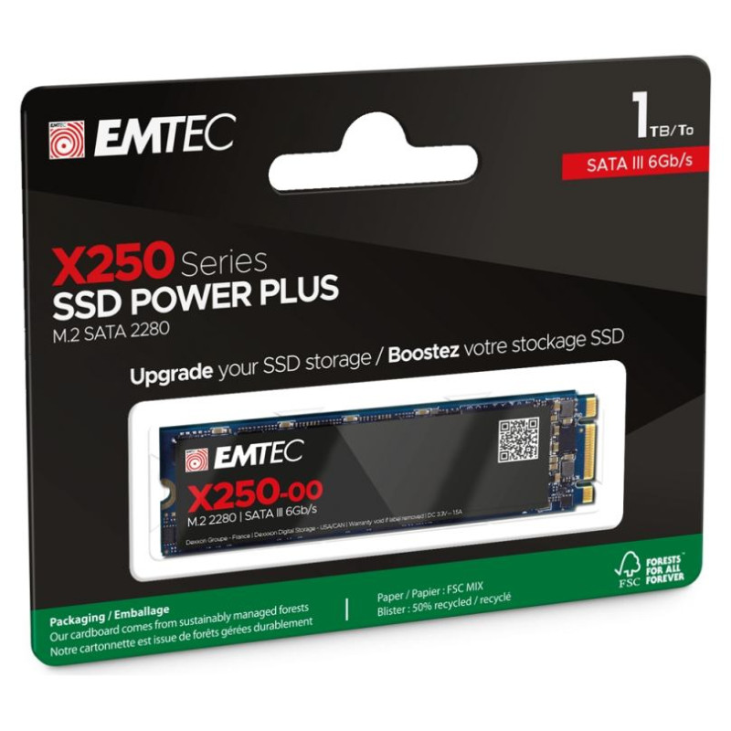 Emtec SSD M2 Sata X250 1TB Power Plus