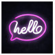 Manta SNL08PKT Style Neon Lights HELLO Pink/White