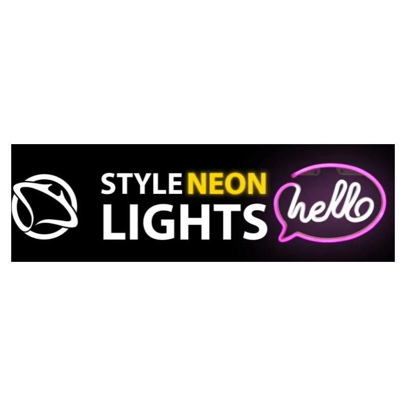 Manta SNL08PKT Style Neon Lights HELLO Pink/White