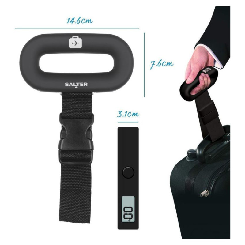 Salter 9500 BKCFEU12 Digital Luggage Scales