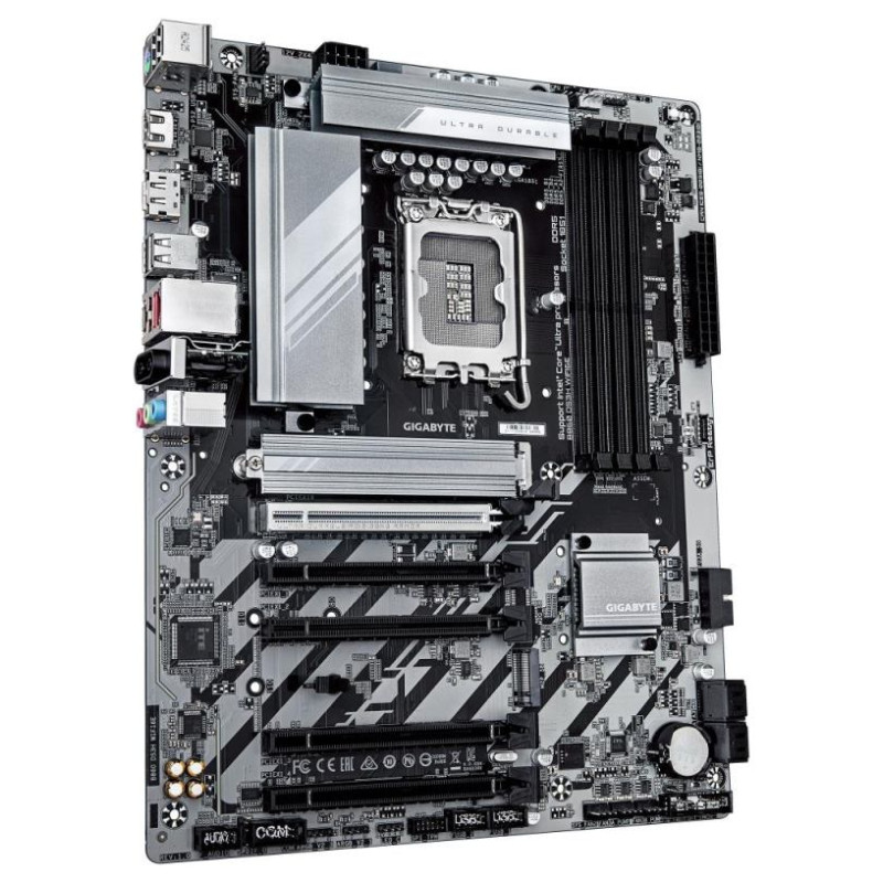 Gigabyte Mainboard|GIGABYTE|Intel B860 Express|LGA1851|ATX|Memory DDR5|5xPCI-Express 16x|2xM.2|1xHDMI|1xDisplayPort|1xAudio-In|1xAudio-Out|1xMicrophone|1xUSB 2.0|1xUSB 3.2|1xUSB-C|1xPS/2|1xRJ45|B860DS3HWIFI6E1.0