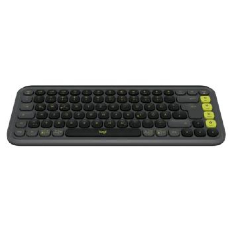 Logitech Klaviatūra Logitech POP ICON KEYS Graphite Green US