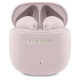 Guess Bluetooth headphones GUTWSJ14ESGP TWS + docking station pink/pink Printed Classic Logo