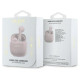 Guess Bluetooth headphones GUTWSJ14ESGP TWS + docking station pink/pink Printed Classic Logo