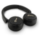 Guess Metal Logo Script Over-Ear Headphones - Black