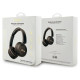 Guess Metal Logo Script Over-Ear Headphones - Black