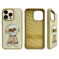 Nimmy Glasses Cool Case for iPhone 15 Pro - Beige