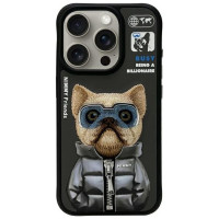 Nimmy Cool&Cute 2.0 Dog Case for iPhone 15 Pro Max - Black