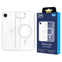 3Mk Protection 3mk EverClear MagCase for Apple iPhone 16E - transparent