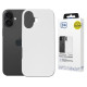 3Mk Protection 3mk Hardy MagSilicone Case for Apple iPhone 16 - White