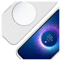 3Mk Protection 3mk Hardy MagSilicone Case for Apple iPhone 16 - White