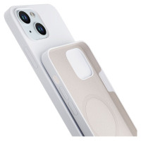 3Mk Protection 3mk Hardy Silicone MagCase for iPhone 15 Plus - White