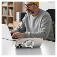 Tech-Protect MMR600 Magsafe Phone Ring Holder - Silver