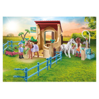 Playmobil HORSES OF WATERFALL Jāšanas stallis 71494