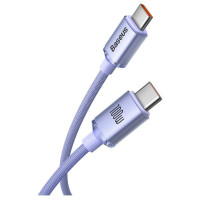 Baseus CAJY000701 USB-C - USB-C PD cable 100W 5A 480Mb/s 1.2m - purple