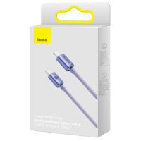 Baseus CAJY000701 USB-C - USB-C PD cable 100W 5A 480Mb/s 1.2m - purple