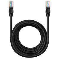 Baseus High Speed ​​Cat 5 RJ-45 1000Mb/s Ethernet cable 8m round - black