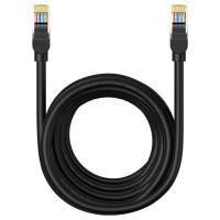 Baseus High Speed ​​Cat 5 RJ-45 1000Mb/s Ethernet cable 8m round - black