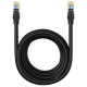 Baseus High Speed ​​Cat 5 RJ-45 1000Mb/s Ethernet cable 8m round - black