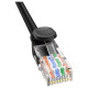 Baseus High Speed ​​Cat 5 RJ-45 1000Mb/s Ethernet cable 8m round - black
