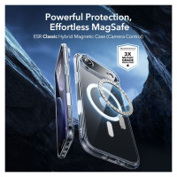 ESR Classic Hybrid MagSafe + Tempered Glass Set for iPhone 17 Air - Clear