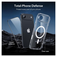 ESR Classic Hybrid MagSafe + Tempered Glass Set for iPhone 17 Air - Clear