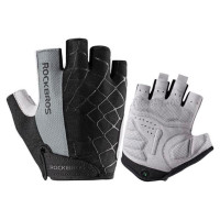 Rockbros S109GR cycling gloves, size L - gray